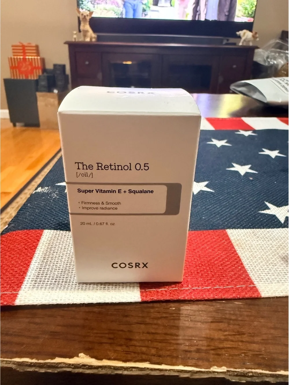 COSRX The Retinol 0.5 Oil with Vitamin E + Squalane, 20ml